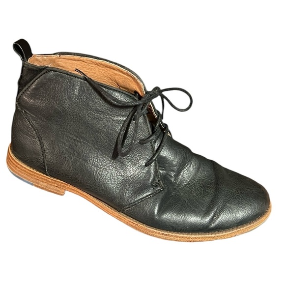 Topman Other - Topman Men’s Black Leather Lace Up Ankle Boots Size 41